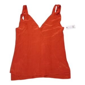 Equipment Hadley Top In Molten Lava Oversized XXS NWT